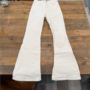 Elegant White Flare Jeans for Women